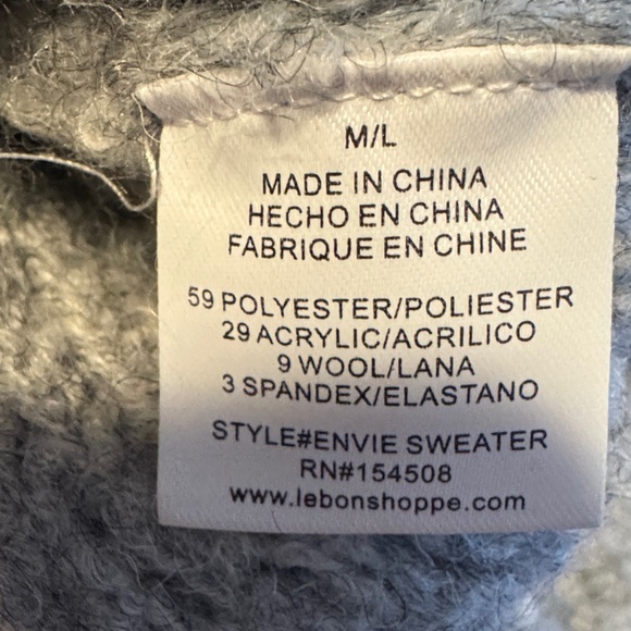 Le Bon Shoppe Envie Sweater - Picture 6 of 6